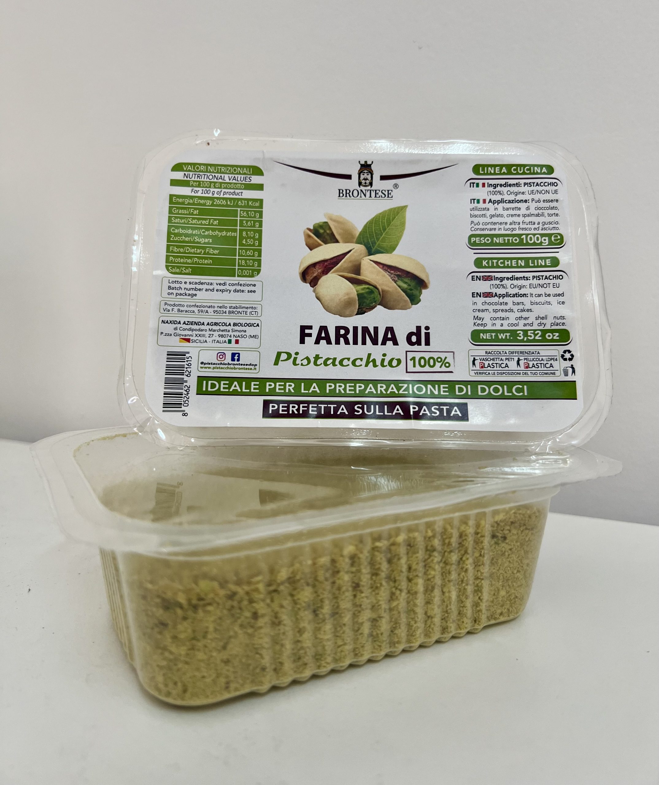 Farina 100gr. Farina di pistacchio - immagine 1